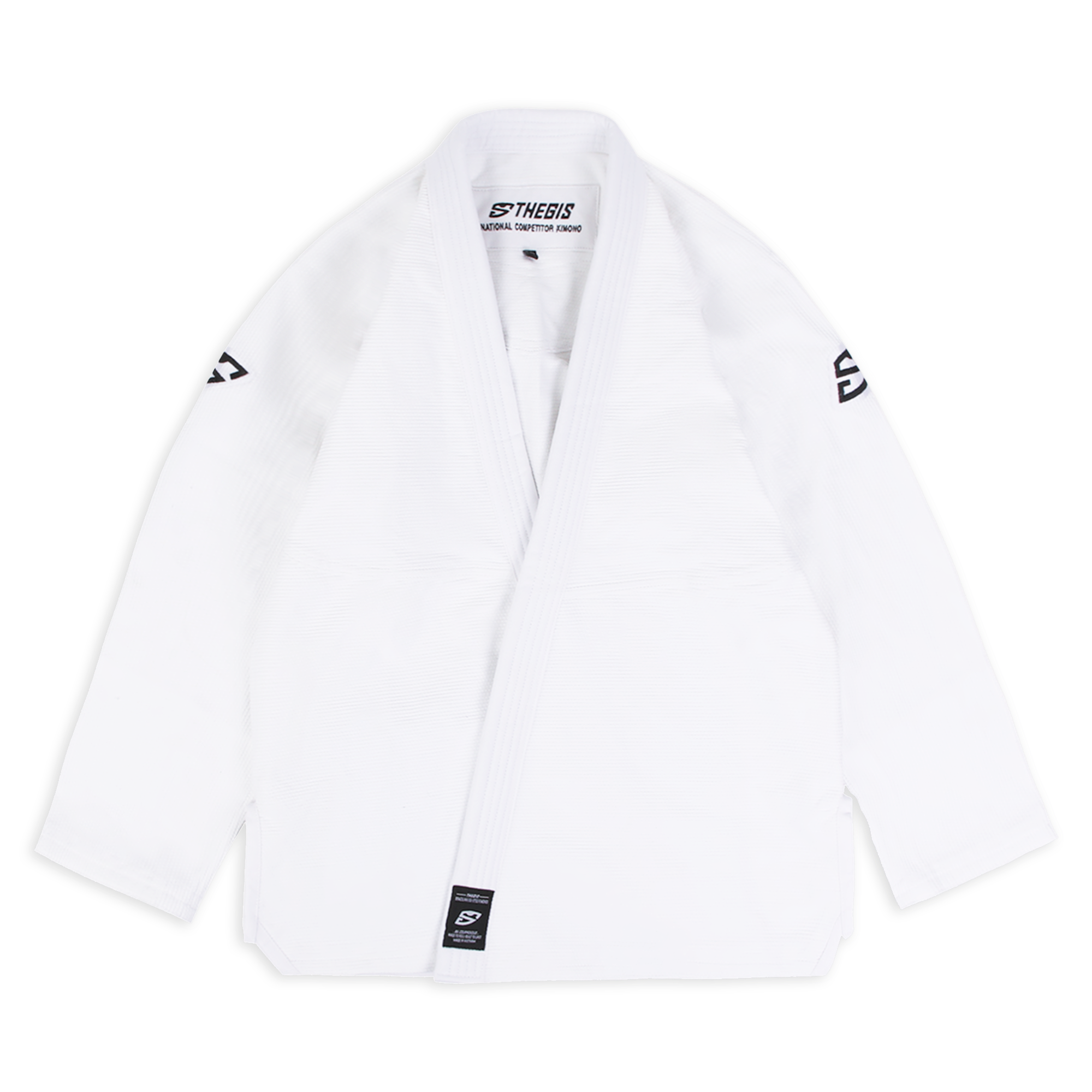 National competitor kimono - 450gsm/màu trắng